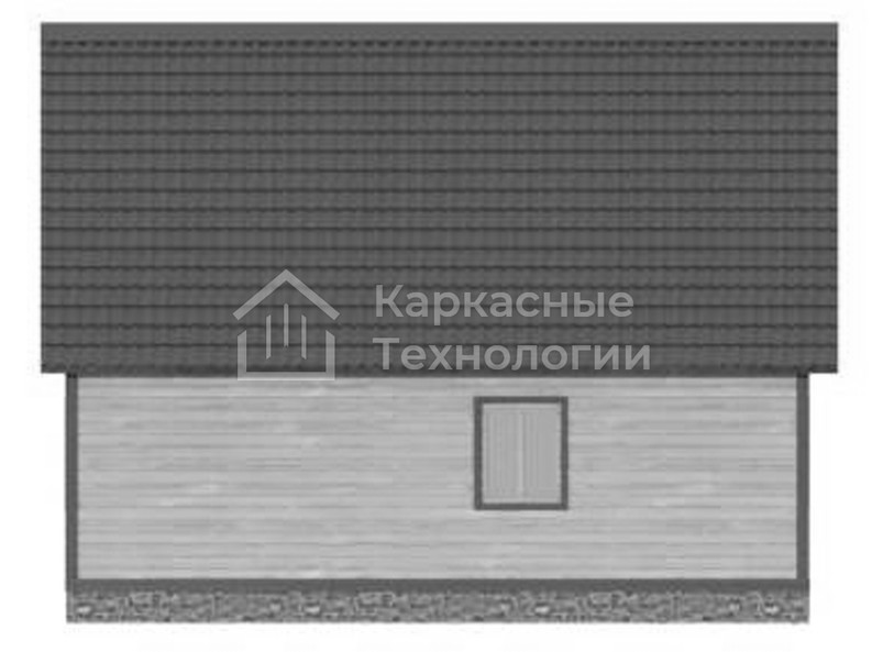 Проект каркасного дома «Астрахань»