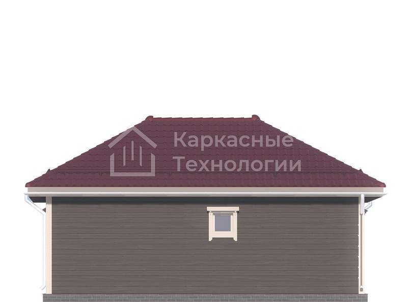 Проект каркасного дома «Азов»