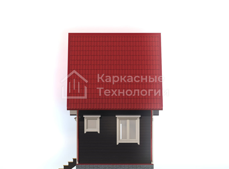 Проект каркасного дома «Байкальск»