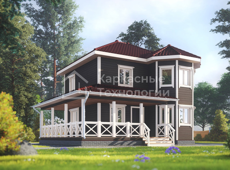 Проект каркасного дома «Батайск»