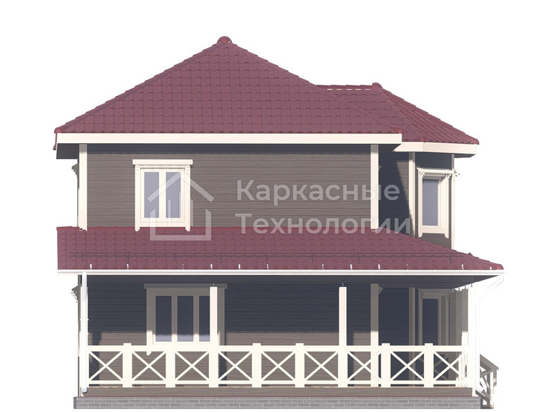 Проект каркасного дома «Батайск»