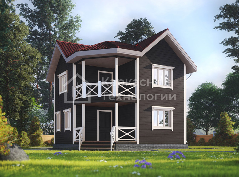 Проект каркасного дома «Белгород»