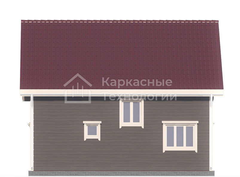 Проект каркасного дома «Калининск»