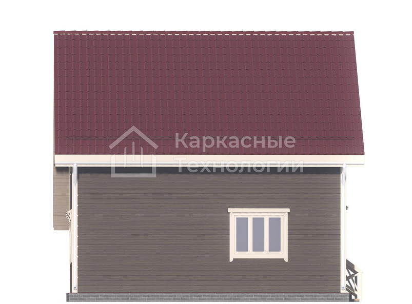 Проект каркасного дома «Казань»