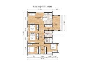 Одноэтажный барнхаус 8.4 на 14.2  для постоянного проживания  - проекты и цены со сборкой под ключ
