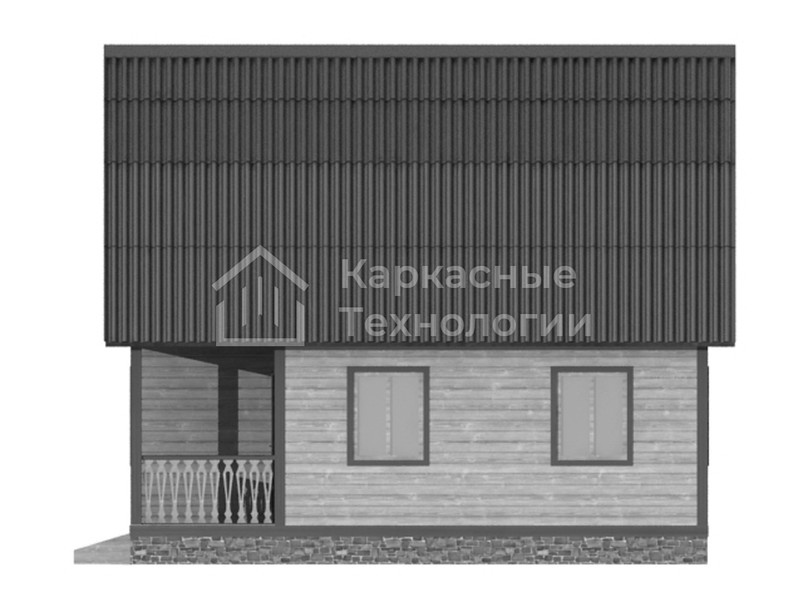 Проект каркасного дома «Смоленск»