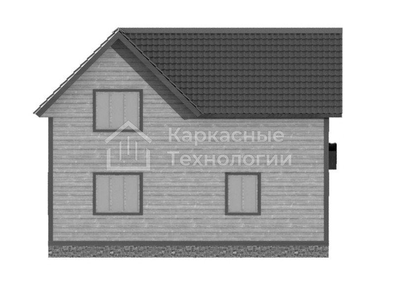 Проект каркасного дома «Волгоград»