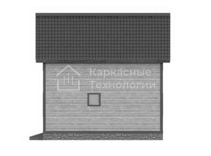Проект каркасного дома «Воркута-2»