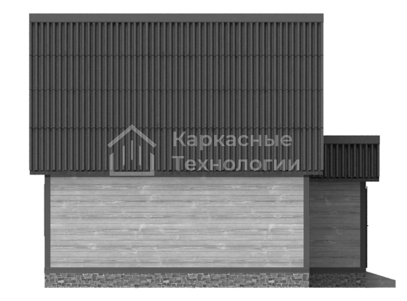 Проект каркасного дома «Якутск»